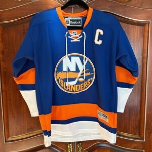 NY Islanders Boy's Blue and Orange Official Team Jersey